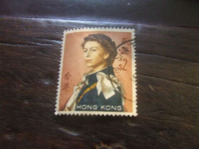 HONG KONG 1962 ELISABETTA 2 $ USATO