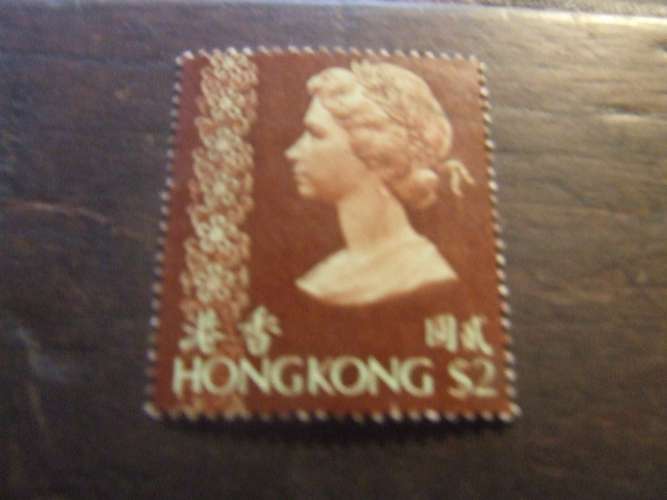 HONG KONG 1973 ELISABETTA 2 $ USATO