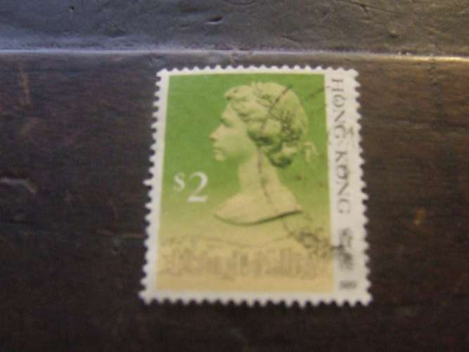 HONG KONG 1989 ELISABETTA 2 $ USATO