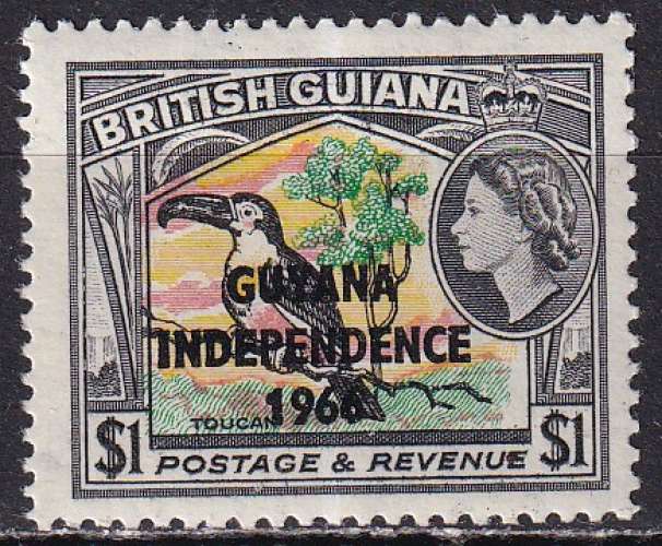 guyane britannique ... n° 243  neuf* ... 1966