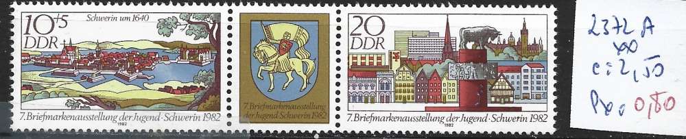 ALLEMAGNE RDA 2372A ** côte 2.50 € 