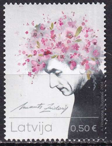 lettonie ... n° 863  neuf** ... 2014