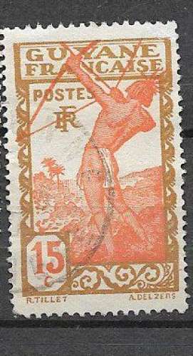 Guyane - 1929 - YT     n° 114  oblitéré
