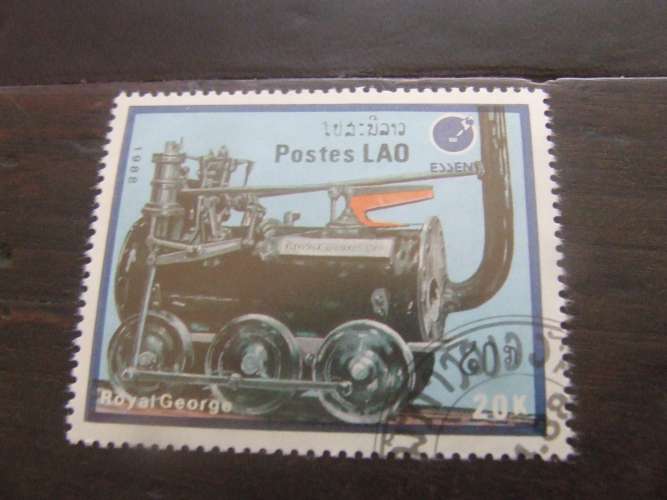 LAOS 1988 LOCOMOTIVE 20 k USATO