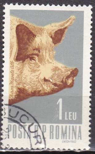 ROUMANIE N° 1892 de 1962 oblitéré 