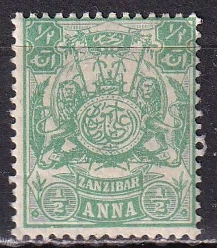 zanzibar ... n° 75  neuf sans gomme ... 1904