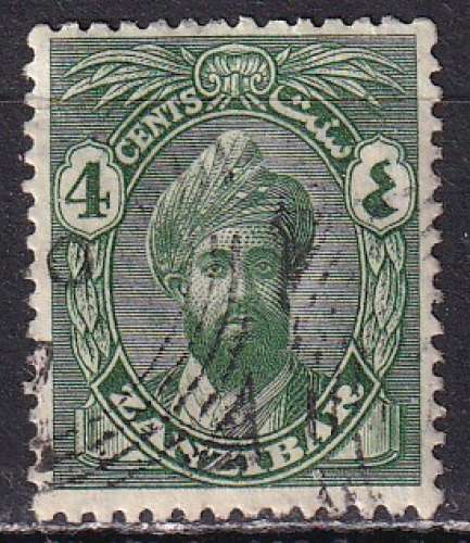 zanzibar ... n° 169  obliteré ... 1927