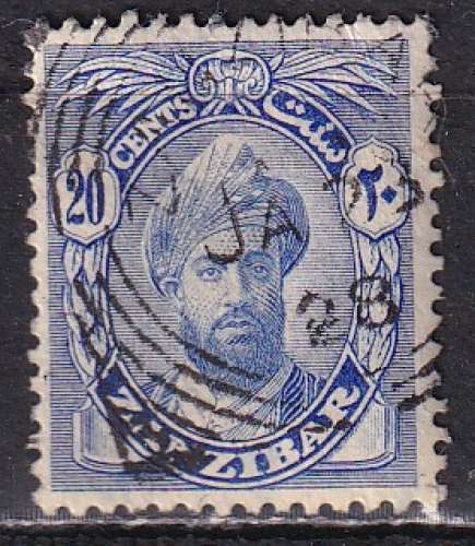zanzibar ... n° 174  obliteré ... 1927