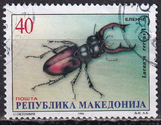 macédoine ... n° 147  obliteré ...1998
