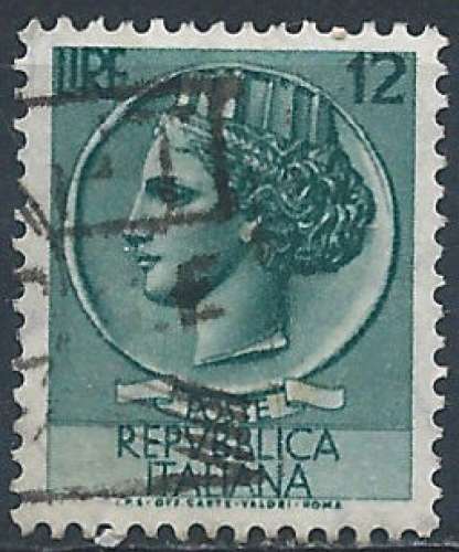 Italie - 1955-60 - Y & T n° 712 - O.