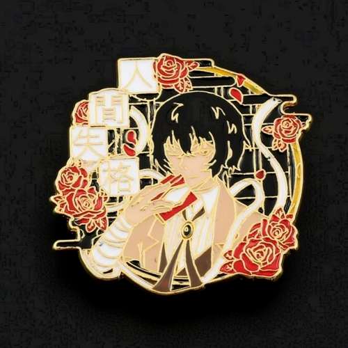 Pin's Pins Manga Bungo Stray Dogs Osamu Dazai Anime