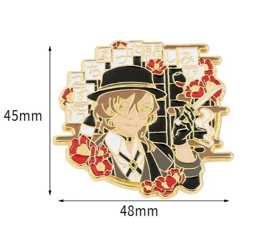 Pin's Pins Manga Bungo Stray Dogs Chûya Nakahara Anime