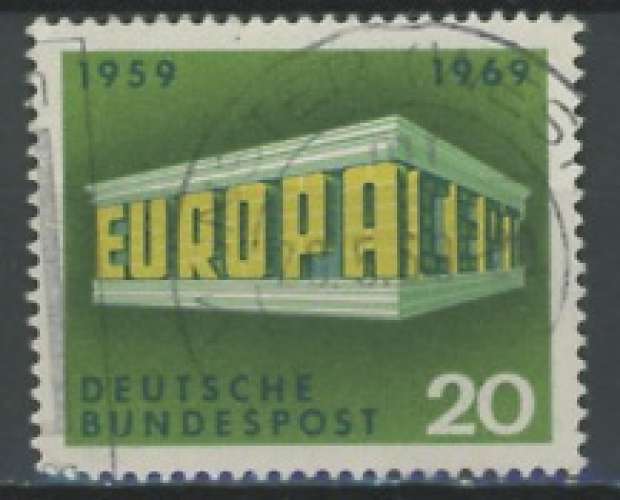 ALLEMAGNE FEDERALE  oblitéré N° 446
