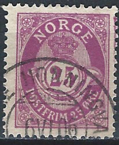 Norvège - 1894 - Y & T n° 53 (A) - O. (2
