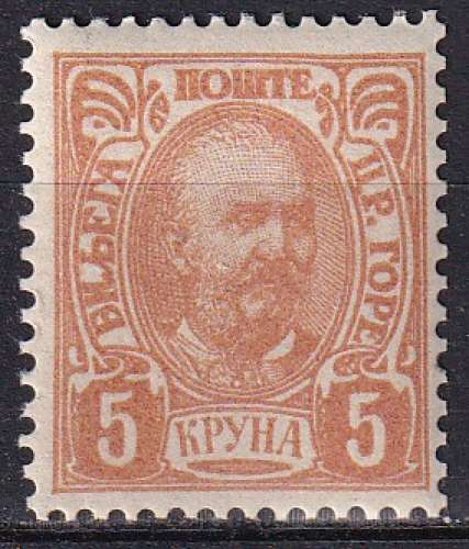 monténégro ... n° 57  neuf** ... 1902