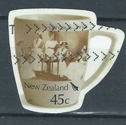 NOUVELLE ZELANDE-OBL-2005-YT N°2154-Culture du café