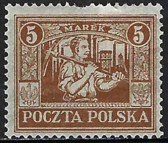 Pologne - 1922-23 - Y & T n° 253 - MH
