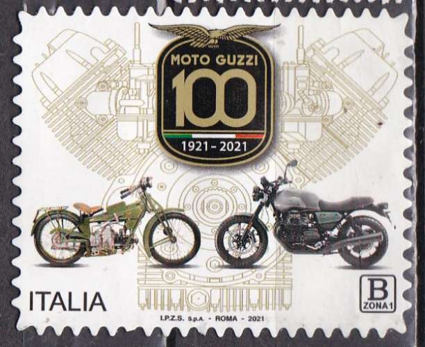 ITALIE n° 4101 de 2021 neuf sans gomme et DECOLLE