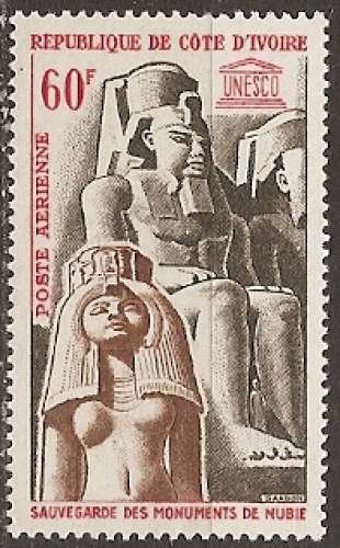 cote-d'ivoire ... P.A. n° 31  neuf* ... 1964