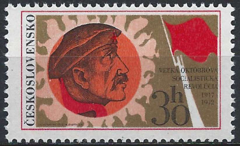 Tchécoslovaquie - 1972 - Y & T n° 1953 - MNH