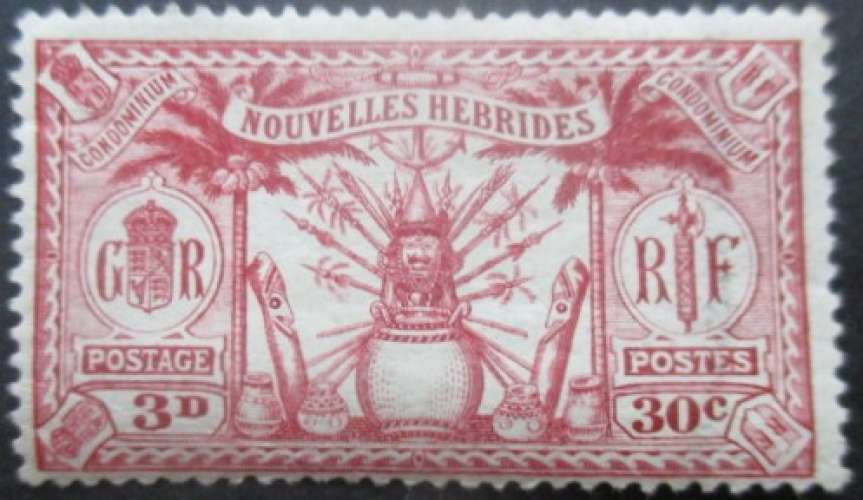 NOUVELLES HEBRIDES N°84 neuf *