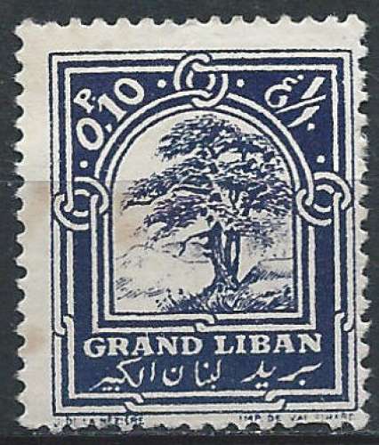 Grand Liban - 1925 - Y & T n° 50 - O. (3