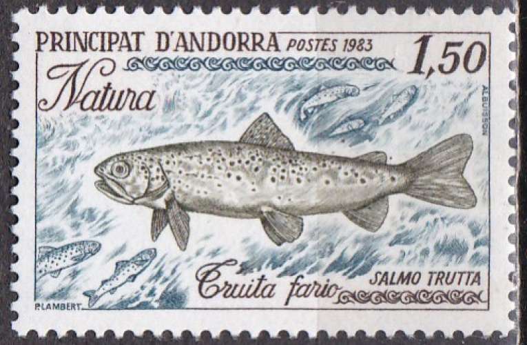 ANDORRE Français N° 312 de 1983 neuf**