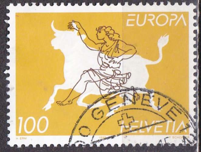 SUISSE N° 1481 de 1995 oblitéré 