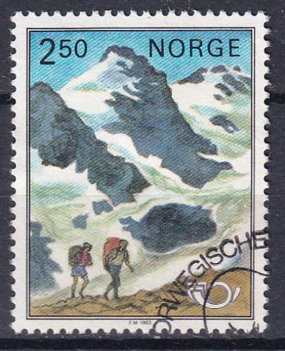 NORVEGE - 1983 - Tourisme - Yvert 837 Oblitéré