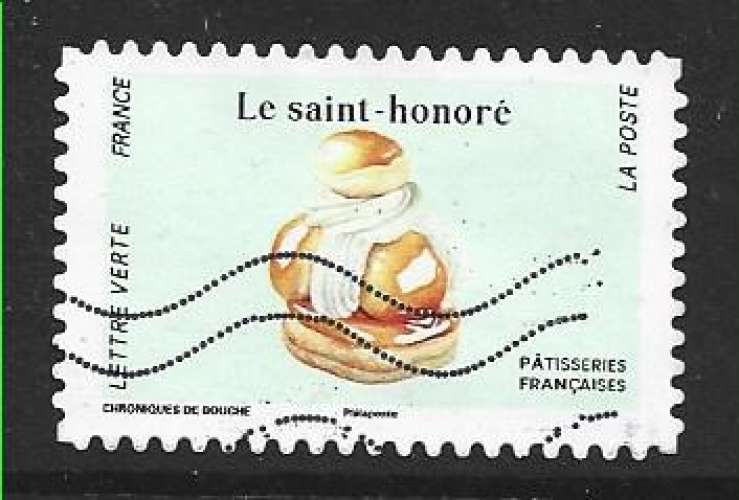 2024 FRANCE Adhésif 2487 oblitéré, pâtisseries, saint-honoré