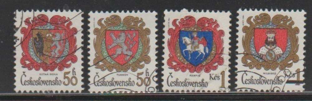 Czechoslovakia - Scott 2499-2502
