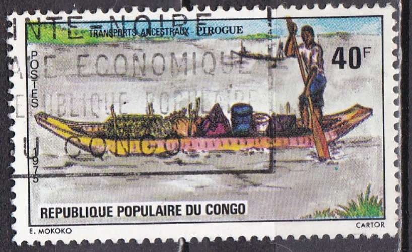 CONGO N° 374 de 1975 oblitéré