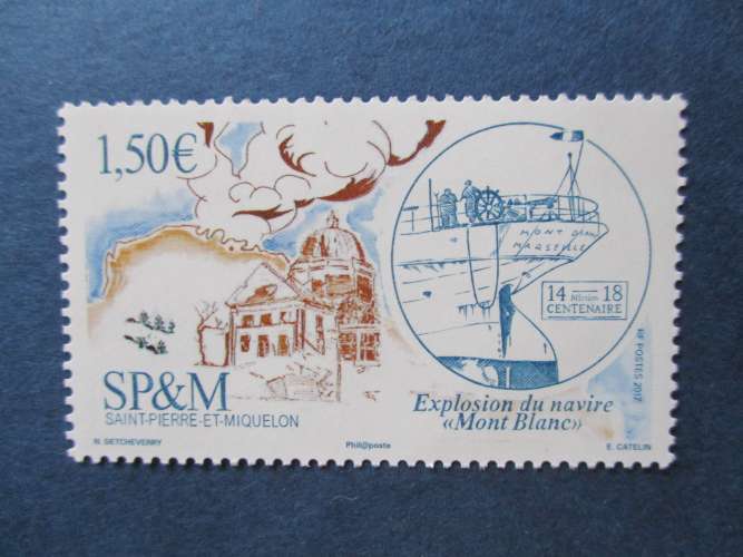 Saint Pierre & Miquelon y & t  1192 ** 2017