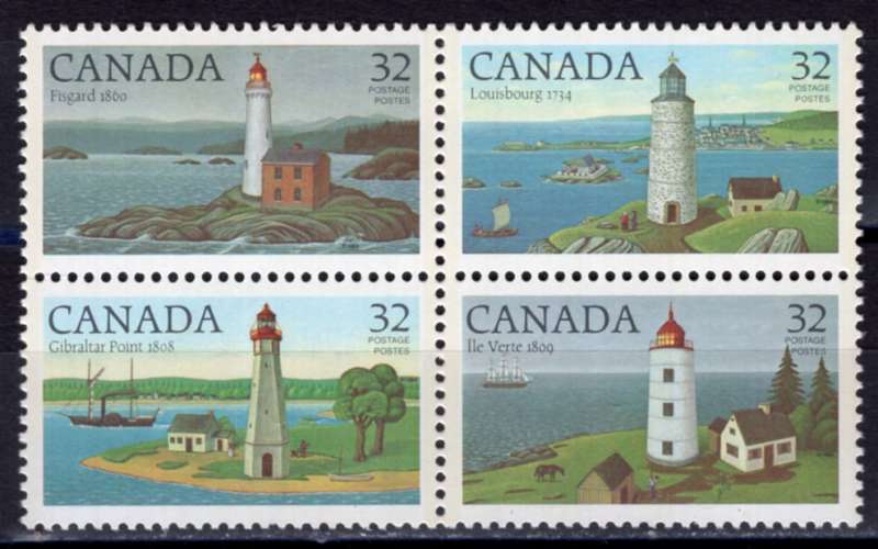 CANADA - Timbres n°891/894 neufs