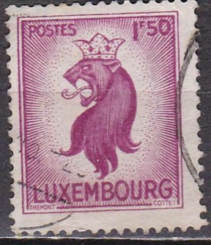 LUXEMBOURG N° 365 de 1945 oblitéré 