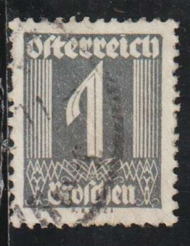 AUTRICHE 1925 - Y&T N° 331