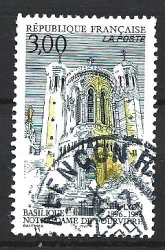 FRANCE 1996 - BASILIQUE DE FOURVIÈRE - YT : 3022