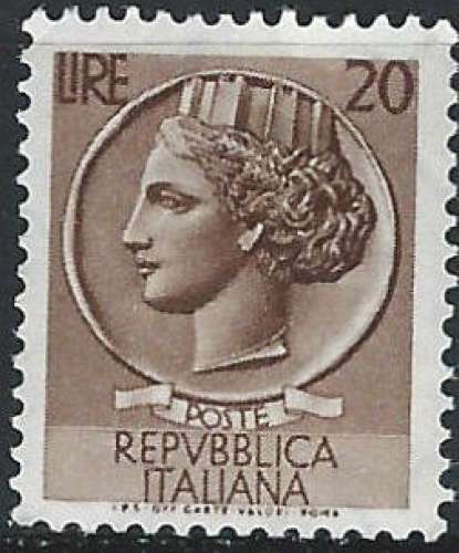 Italie - 1955-60 - Y & T n° 715 - MNH (2