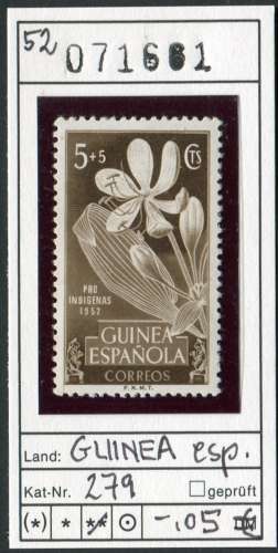 Guinée espagnole 1952 - Michel 279 - ** neuf mnh - 