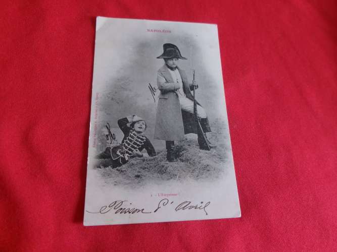 BELLE CARTE SIGNEE BERGERET 