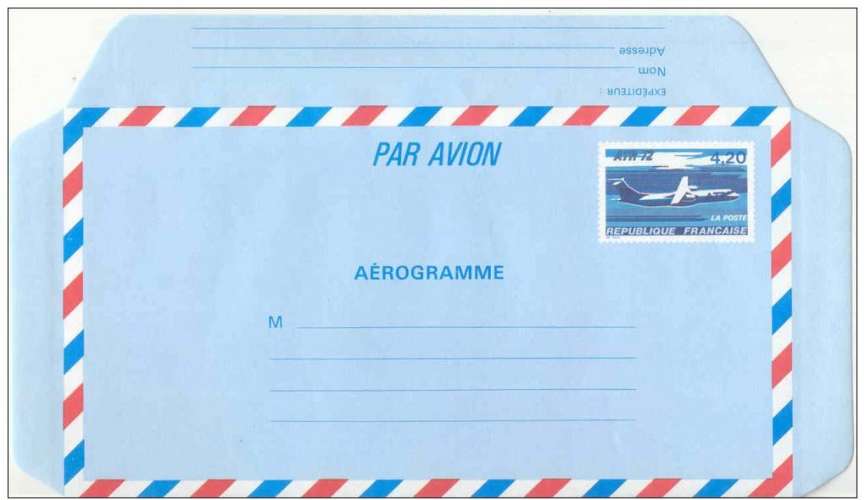 Aérogramme n°1018 ATR 72 neuf**