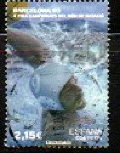Espagne  2003 -.YT 3564 - Natation - cote 6,50