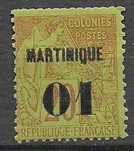 Martinique 1888 - YT n° 3 *