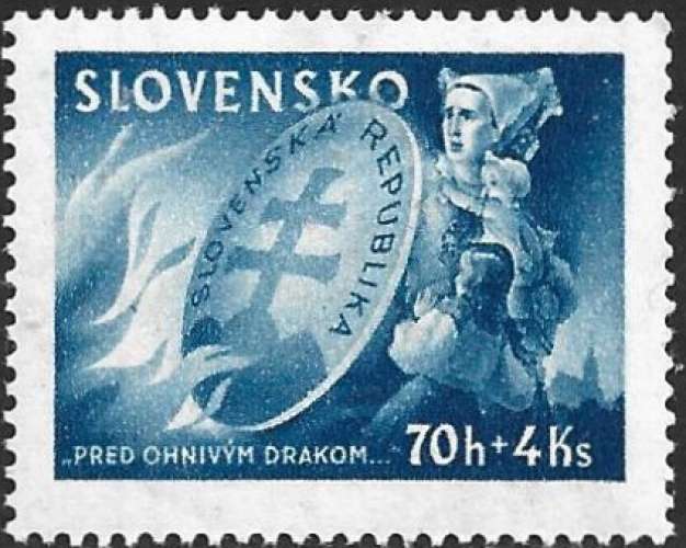 Slovaquie - 1945 - Y&T 118 ** - MNH ( exil )