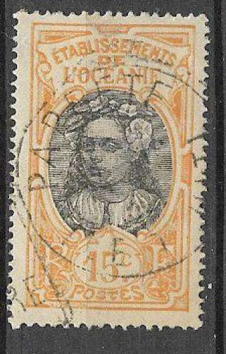 Océanie - 1913 - YT n° 26   oblitéré