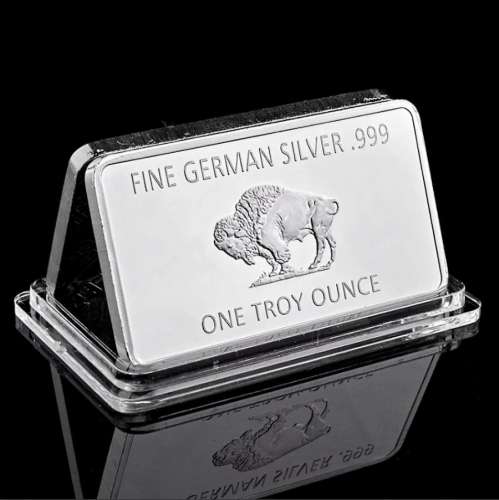 Lingot plaqué Argent - Etats-Unis One Bullion Buffalo