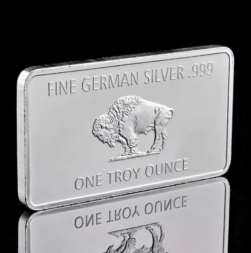 Lingot plaqué Argent - Etats-Unis One Bullion Buffalo