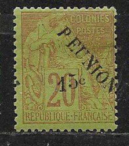 Réunion - 1891 - YT n° 30 *