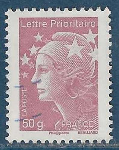 N°4569 Marianne de Beaujard TVP 50g brun-clair oblitéré