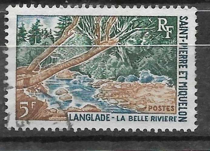 SPM r- 1969 - YT n° 385  ob